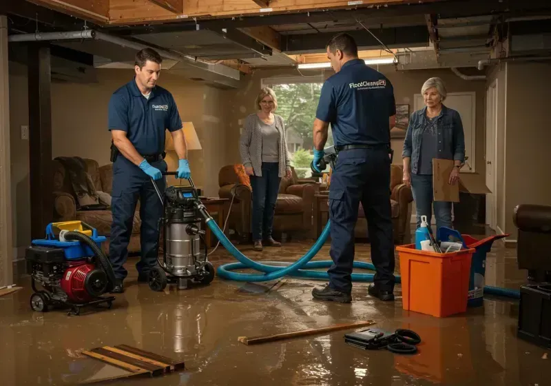 Basement Water Extraction and Removal Techniques process in Atoka, TN